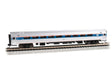 Amfleet I Coach with Lighting - Ready to Run -- Amtrak #82768 (Phase VI, silver, blue, red, white)