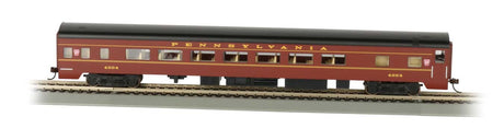 85' Smooth-Side Coach w/Lights - Ready to Run -- Pennsylvania Railroad