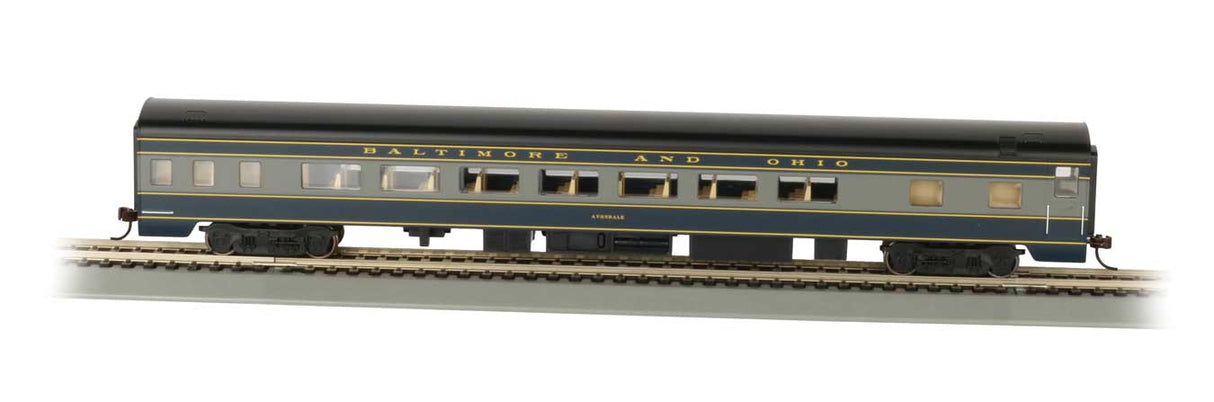 85' Smooth-Side Coach w/Lights - Ready to Run -- Baltimore & Ohio