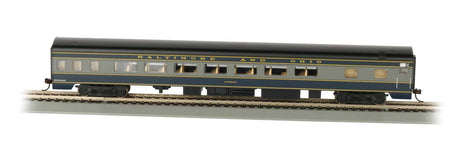 85' Smooth-Side Coach w/Lights - Ready to Run -- Baltimore & Ohio