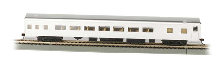 85' Smooth-Side Coach w/Lights - Ready to Run -- Painted, Unlettered (aluminum)