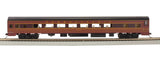 85' Smooth-Side Coach with Interior Lights - Ready to Run -- Pennsylvania Railroad #1 (Fleet of Modernism; Tuscan, red, black)-2