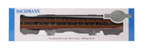 85' Smooth-Side Coach with Interior Lights - Ready to Run -- Pennsylvania Railroad #4251 (Fleet of Modernism; Tuscan, red, black)-3