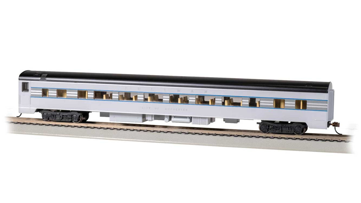 85' Smooth-Side Coach - Lighted - Ready to Run -- New York Central "City of Rochester" (1938 20th Century Scheme, 2-Tone Gra