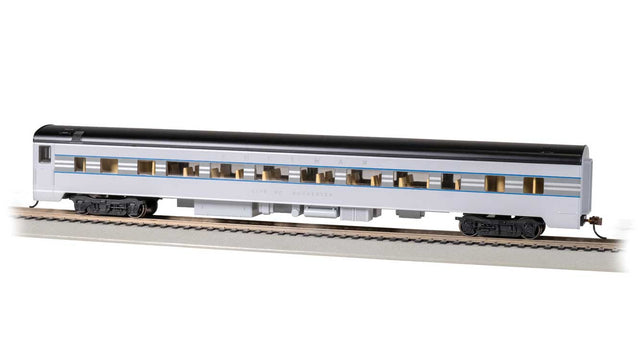 85' Smooth-Side Coach - Lighted - Ready to Run -- New York Central "City of Rochester" (1938 20th Century Scheme, 2-Tone Gra