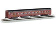 85' Smooth-Side Coach with Lights - Ready-to-Run - Silver Series(R) -- Pennsylvania Railroad #4280 (Tuscan, black)