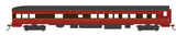 85' Smooth-Side Observation with Interior Lights - Ready to Run -- Pennsylvania Railroad Juniata Narrows (Fleet of Modernism, Tuscan, red, blac-1