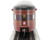 85' Smooth-Side Observation with Interior Lights - Ready to Run -- Pennsylvania Railroad Juniata Narrows (Fleet of Modernism, Tuscan, red, blac-3