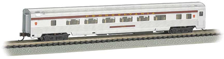 85' Fluted-Side Coach with Interior Lighting - Ready to Run -- Pennsylvania Railroad #1572