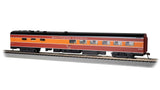 85' Smooth-Side Diner - Ready to Run -- Southern Pacific 10267 (Daylight, orange, red, black)-1