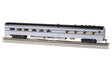 85' Smooth-Side Diner - Lighted - Ready to Run -- New York Central #685 (1938 20th Century Ltd. Scheme, 2-Tone Gray, blue)