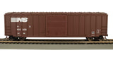 ACF 50'6" Outside-Braced Boxcar - Flashing Rear End Device - Ready-to-Run -- Norfolk Southern #400028 (Boxcar Red)-2