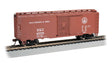 Steam-Era 40' Steel Boxcar - Ready to Run - Silver Series(R) -- Baltimore & Ohio #46796 (Boxcar Red, 13 States Logo)