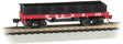 Old-Time Wood Gondola - Ready to Run -- Western & Atlantic #121 (red)