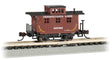 Old-Time Wood Bobber Caboose - Ready to Run -- Pennsylvania Lines #997662 (Boxcar Red)