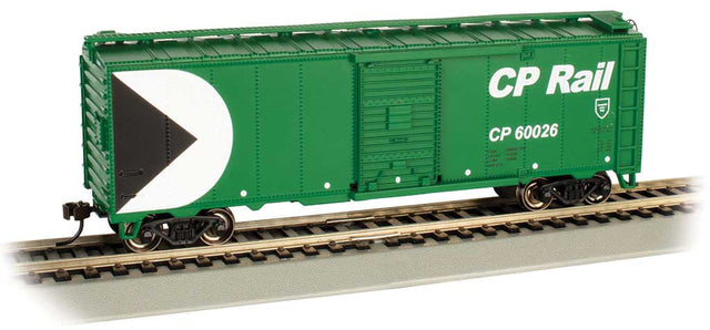 Pullman-Standard PS-1 40' Steel Boxcar - Ready to Run - Silver Series(R) -- Canadian Pacific #60026 (green)