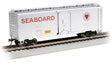 Pullman-Standard PS-1 40' Steel Boxcar - Ready to Run - Silver Series(R) -- Seaboard Air Line #2525 (silver, red, Heart Logo, Beer Service)