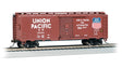 Pullman-Standard PS-1 40' Steel Boxcar - Ready to Run - Silver Series(R) -- Union Pacific #107272 (Boxcar Red, white, Color Shield, Automated Slogan)