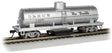 Track Cleaning Tank Car - Ready to Run - Silver Series(R) -- Denver & Rio Grande Western #X-2905 (silver, Water Service)