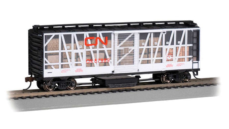 Track Cleaning 40' Boxcar, Removable Dry Pad - Ready to Run - Silver Series -- Canadian National #87989 (Impact Car; Printed Interior, Red Noodle Logo)-1