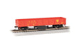 Track Cleaning 40' Gondola w/Removable Dry Pad - Ready-to-Run -- Delaware & Hudson #13678 (red, yellow)