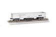 Track Cleaning 40' Gondola w/Removable Dry Pad - Ready-to-Run -- Union Pacific #908458 (MOW Silver, black)