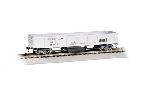 Track Cleaning 40' Gondola w/Removable Dry Pad - Ready-to-Run -- Union Pacific #908458 (MOW Silver, black)