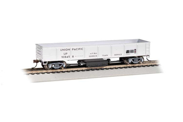 Track Cleaning 40' Gondola w/Removable Dry Pad - Ready-to-Run -- Union Pacific #908458 (MOW Silver, black)