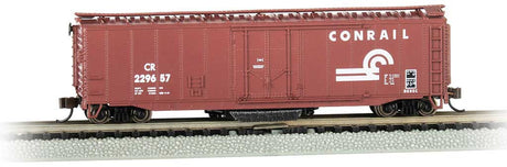 Track Cleaning 50' Plug-Door Boxcar - Ready to Run -- Conrail #229657 (Boxcar Red)