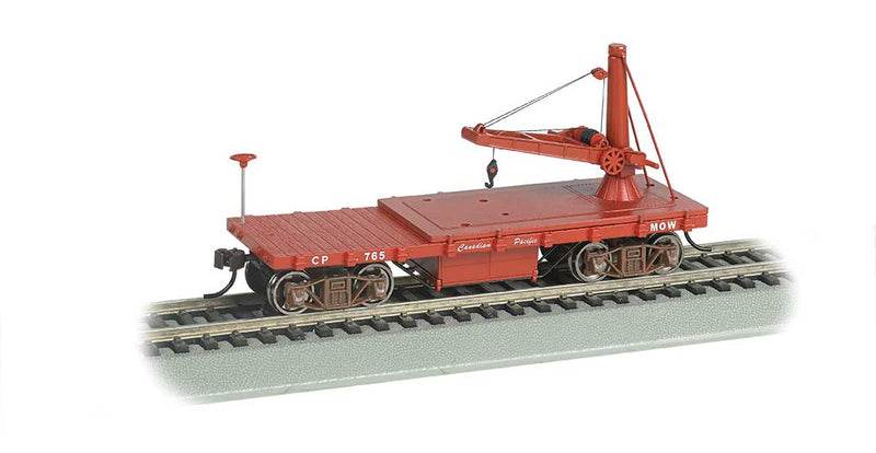 Old Time Derrick Car - Ready to Run -- Canadian Pacific