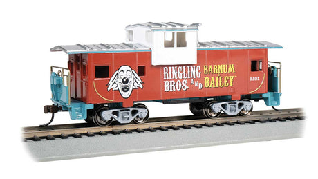 36' Wide-Vision Caboose - Ready to Run - Silver Series(R) -- Ringling Bros. and Barnum & Bailey(TM) (red, white)