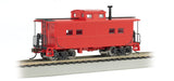 Northeast-Style Steel Cupola Caboose - Ready to Run - Silver Series(R) -- Painted, Unlettered (Caboose Red)-2