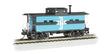 Northeast-Style Steel Cupola Caboose - Ready to Run - Silver Series(R) -- Boston & Maine #C-120