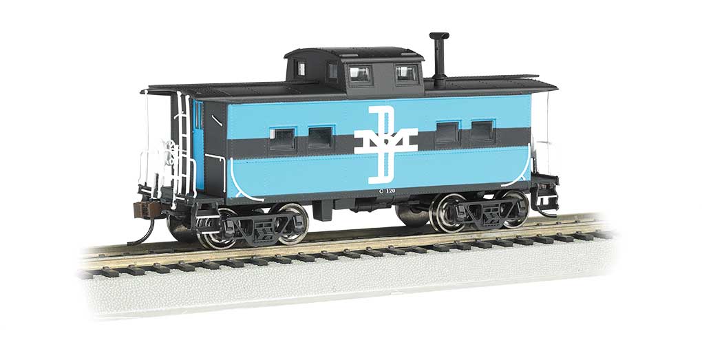 Northeast-Style Steel Cupola Caboose - Ready to Run - Silver Series(R) -- Boston & Maine #C-120