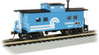 Northeast-Style Steel Cupola Caboose - Ready to Run - Silver Series(R) -- Conrail 18619 (blue, white)