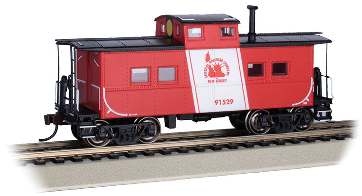 Northeast-Style Steel Cupola Caboose - Ready to Run - Silver Series(R) -- Central Railroad of New Jersey 91529