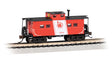 Northeast-Style Steel Cupola Caboose - Ready to Run - Silver Series(R) -- Central Railroad of New Jersey #16870 (red, black, white)
