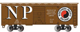 Pullman-Standard PS-1 40' Steel Boxcar - Ready to Run - Silver Series(R) -- Northern Pacific 27231 (Boxcar Red, white, red, black, Large Monad and NP)-1