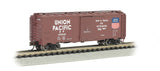 AAR 40' Steel Boxcar - Ready to Run - Silver Series(R) -- Union Pacific ("Automated Railway" Logo)-2