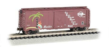 AAR 40' Steel Boxcar - Ready to Run - Silver Series(R) -- Missouri Pacific #Herb-1 (Boxcar Red, Herbie Safety Car)