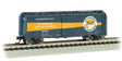 AAR 40' Steel Boxcar - Ready to Run - Silver Series(R) -- Baltimore & Ohio 467603 (Timesaver Scheme, blue, orange)
