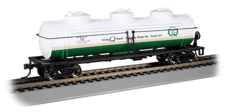 40' 3-Dome Tank Car - Ready to Run - Silver Series(R) -- Quaker State 721