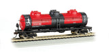 40' 3-Dome Tank Car - Ready to Run - Silver Series(R) -- Transcontinental Oil Company-2