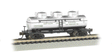 3-Dome Tank Car - Ready-to-Run -- Northern California Wineries (silver)-1