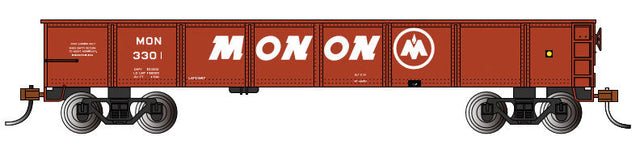 40' Gondola - Ready to Run - Silver Series(R) -- Monon #3301 (Boxcar Red)-1