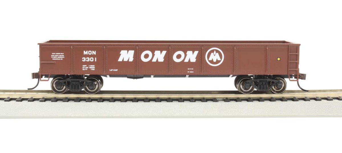40' Gondola - Ready to Run - Silver Series(R) -- Monon #3301 (Boxcar Red)-2