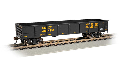 40' Gondola - Ready to Run - Silver Series(R) -- CSX 484151 (black, yellow)