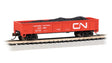 40' Steel Gondola with Load - Ready to Run -- Canadian National #149930 (red)