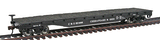 52' Flatcar - Ready to Run - Silver Series(R) -- Chesapeake & Ohio-1