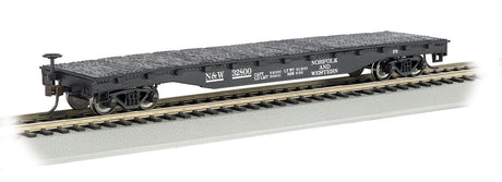 52' Flatcar - Ready to Run - Silver Series(R) -- Norfolk & Western-2